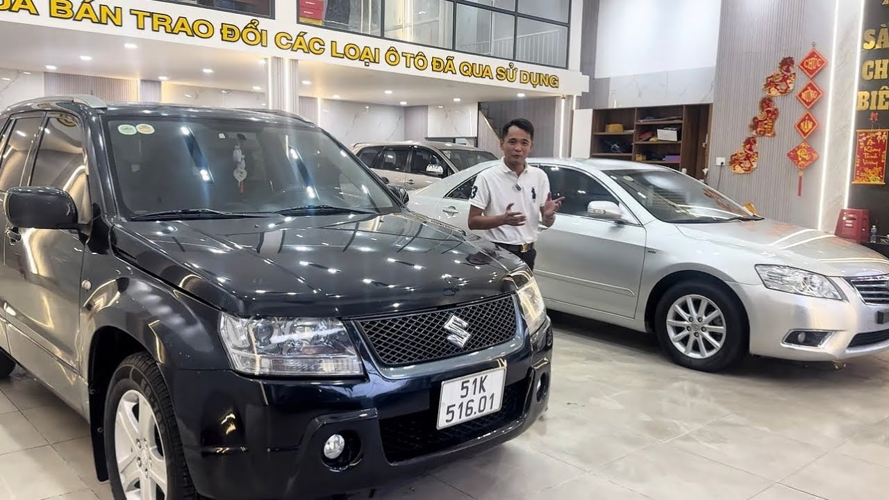 TIẾP TỤC LÊN SÓNG SUZUKI VITARA NHẬP NHẬT 4X4 2 CẦU 2011 VÀ TOYOTA CAMRY 2.4G 2011 SIÊU CỌP