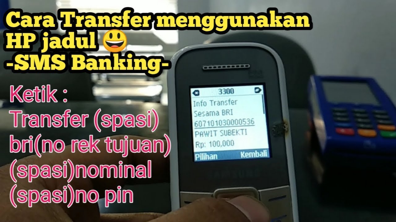 Cara Mudah Menggunakan SMS Banking BRI!. 