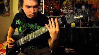 Chimaira - All That&#39;s Left Is Blood (Guitar Cover w/solo)