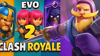 EVOLUTION MAYHEM! ⚡ Knight, Archers & Bomber Go CRAZY in Clash Royale!