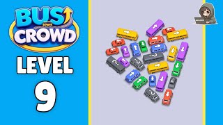 Bus Crowd level 9 walkthrough solution 