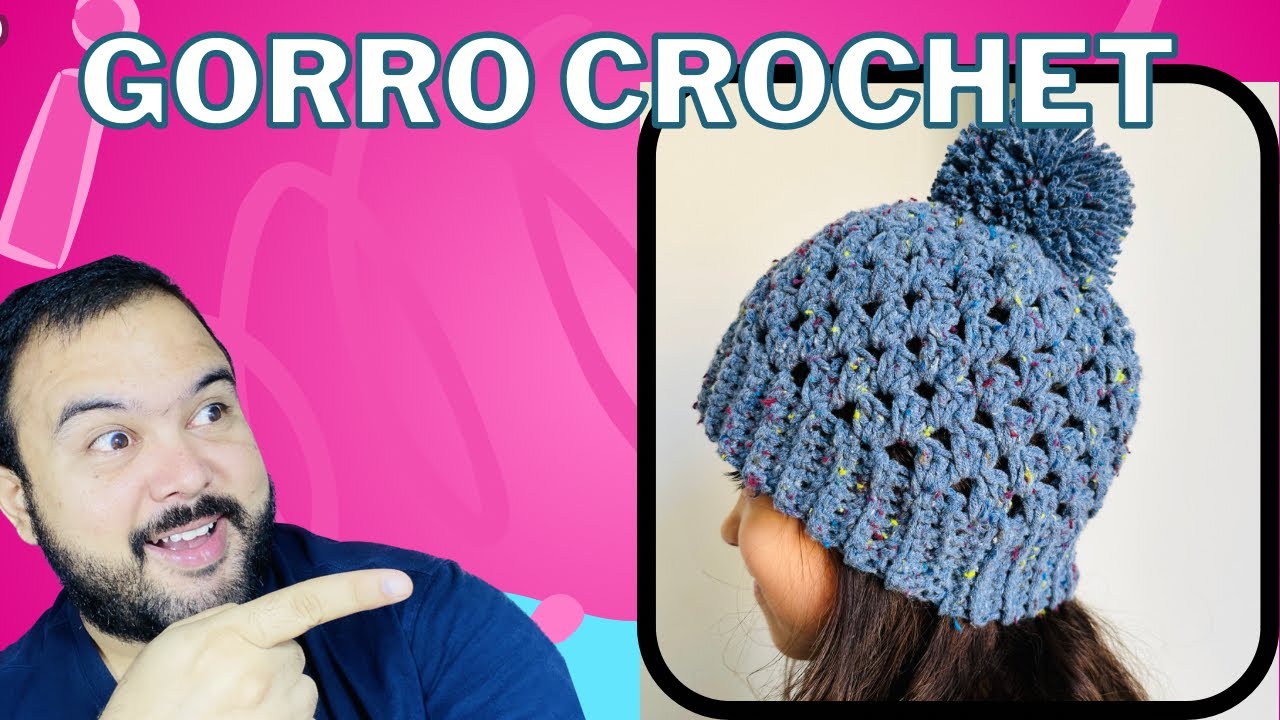 ¡NUEVO DISEÑO! Gorro tejido a crochet para mujer y hombre | otoño ...