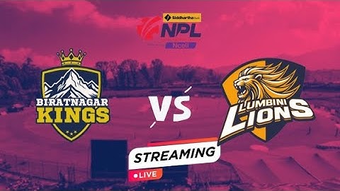 LUMBINI LIONS VS SUDURPASCHIM ROYALS || Siddhartha Bank Nepal Premier League Powered by Ncell ||