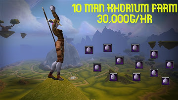 INSANE STEADY GOLD WITH THIS MINING FARM 30K+ GOLD IN AN HOUR STEADY! THE WAR WITHIN PRE-PATCH