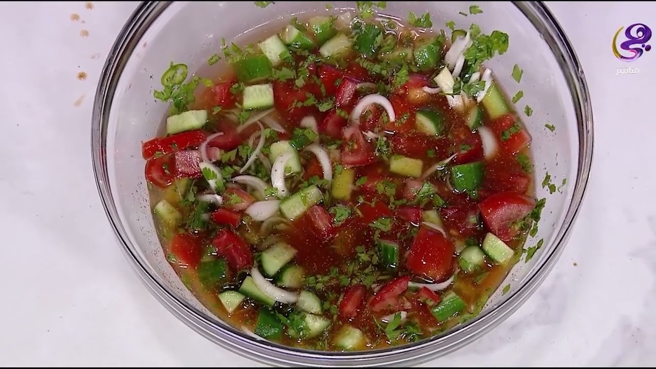 الشيف هالة فهمي هتعملنا أحلى طريقة لسلطة الحاتي بالأسرار والتركات 😉