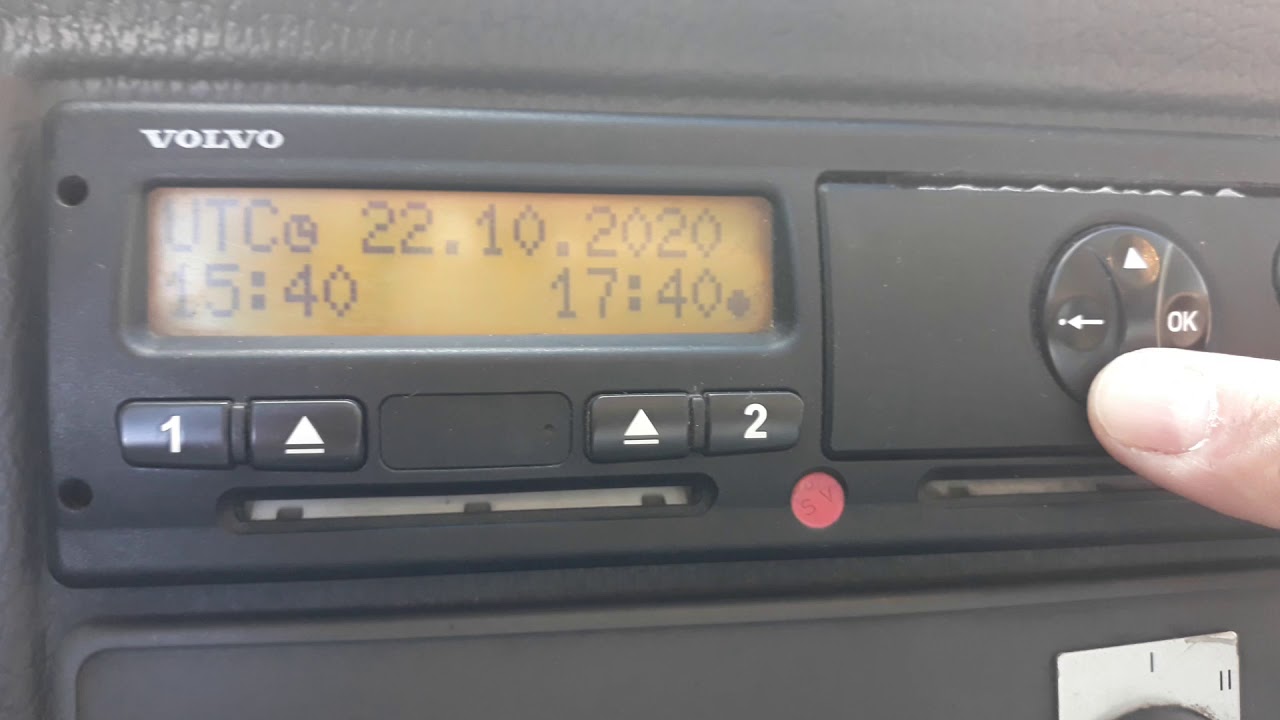 Cambio de hora Tacografo Digital