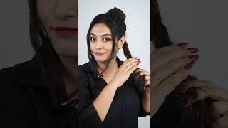 Try this festive updo when your hair&#39;s looking a mess #festivehairstyles  #indianhairstyle