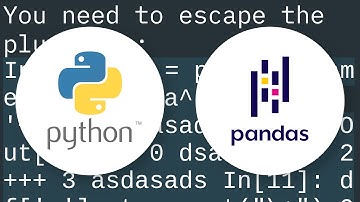 Python pandas doesn