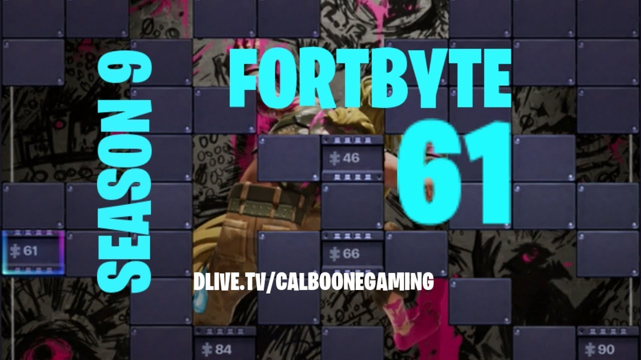 Fortbyte 61 Location | Fortnite Battle Royale | Season 9
