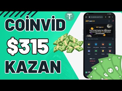 DOLAR KAZAN 🤑 COİNVİD PALATFORM | İnternetten Para Kazanma 2023 RİSKSİZ PARA KAZANMA