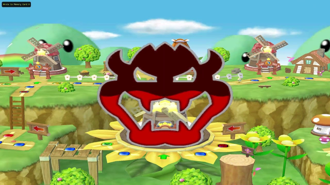 Mario Party 7 - Windmillville (Team Daisy vs.Team Peach) (Part 1)