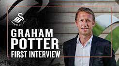 Graham Potter's first Interview as Swansea City manager