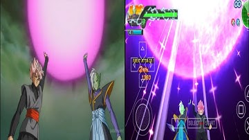 Dragon Ball super Son Goku and Vegeta vs Zamasu and Goku Black Anime vs DBZ TTT-MOD part-1