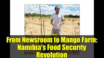 From Newsroom to Mango Farm: Namibia