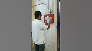 fire alarm pannel how to silence