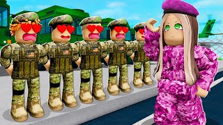 Only Girl In All Boys Military School In Roblox Full Movie
