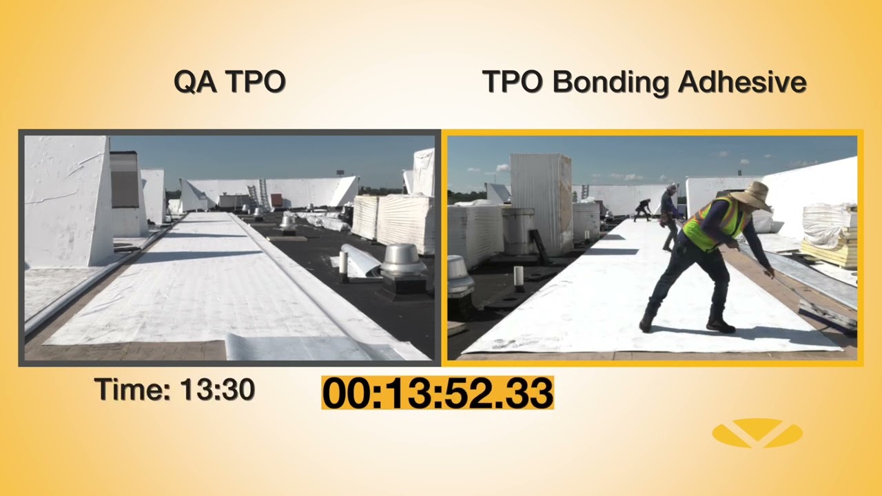 A&M Roofing - Versico Installation Time savings