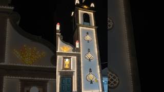Iluminação 💡 Igreja Cabouco / Lagoa, São Miguel Açores Portugal 🇵🇹 - 26.09.2025 #church