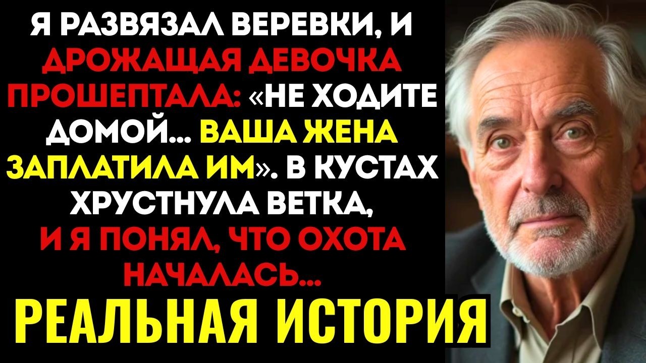 ВЫ НЕ ПОВЕРИТЕ! Я нашел в лесу девочку, привязанную к дереву. Она сказала ТРИ СЛОВА, и я ЗАМЕР