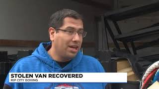 Rip City Boxing U-Haul stolen, and found