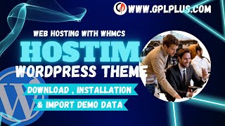 Hostim - Web Hosting With Whmcs Wordpress Theme , Download , Installation Import Demo Data