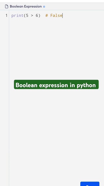 Boolean expression in python @ctutorialbynaziasohail - YouTube