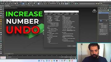 3dsMax undo or redo number