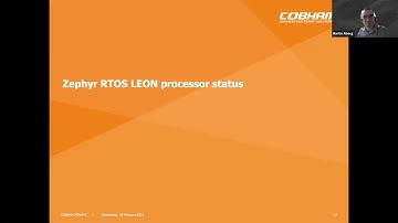 FSW 2021: Zephyr RTOS LEON and NOEL-V processor support status - Martin Aberg