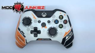 TitanFall Limited Edition Xbox One Controller with Scorch Rapid Fire Elite - Modjunkiez