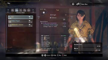 Starting a Nioh 2 game : an attempt of GUIDE for noobs ... ^^ Part 8.