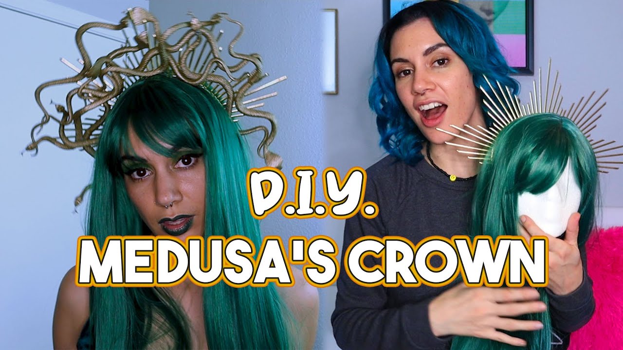 DIY Medusa Crown for Halloween 2023! (13 Days of Halloween: Part 11)