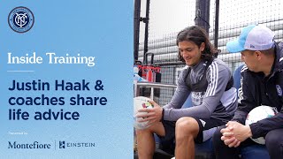 Justin Haak and coaches share life advice | INSIDE TRAINING