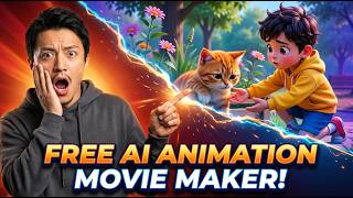 Make Your Own ANIMATED Film Using Just FREE AI! (Complete From Storyboard) #AI #tutorial