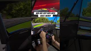 Men Are Just Kids With Adult Money 😭 #gt3 #automobile #racing #simracing #enduranceracing