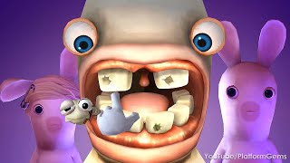 Rayman Raving Rabbids - ALL FUNNY MINIGAMES & BUNNY FAILS! (4K 60FPS) 🥕