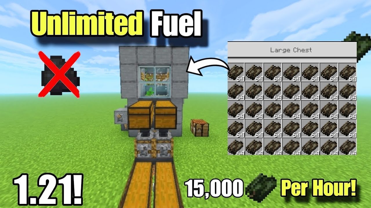Minecraft Unlimited Kelp Farm Tutorial | Easy & Efficient Fuel Source ...