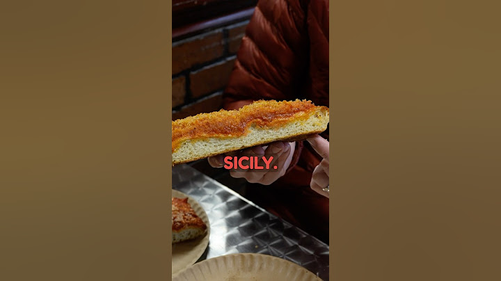 What is Sicilian Pizza? 🍕