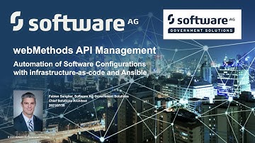 SoftwareAG Api Gateway Configuration-As-Code with Ansible