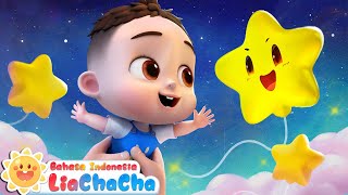 Kerlip Bintang di Langit 🌟🌙| Nina Bobo | LiaChaCha ☀️| Lagu Anak-anak | LiaChaCha Bahasa Indonesia