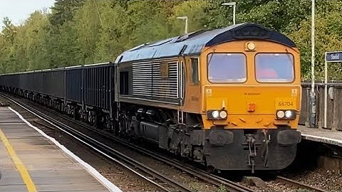 UK Freight Trains on the South Western Main Line Compilation | Boom Trainspots