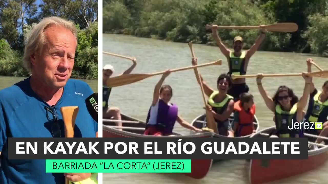 Kayak por el río Guadalete | Verano en Conexión, Jerez Televisión 2021