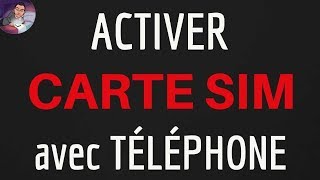 ACTIVER carte SIM, comment faire l'activation du NUMERO de la carte SIM pour son TELEPHONE mobile screenshot 4