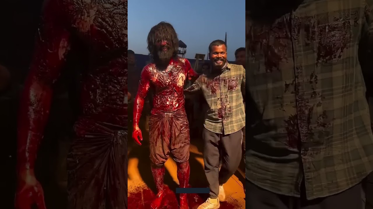 🤯🤯 Chaava Movie🎥Last sceneshooting#vickykaushal#chaava #behindthescene#viral #bts #rashmikamandanna