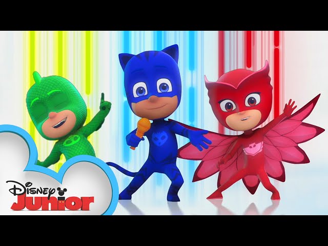 PJ Masks Music Videos | Compilation | PJ Masks | @disneyjunior class=