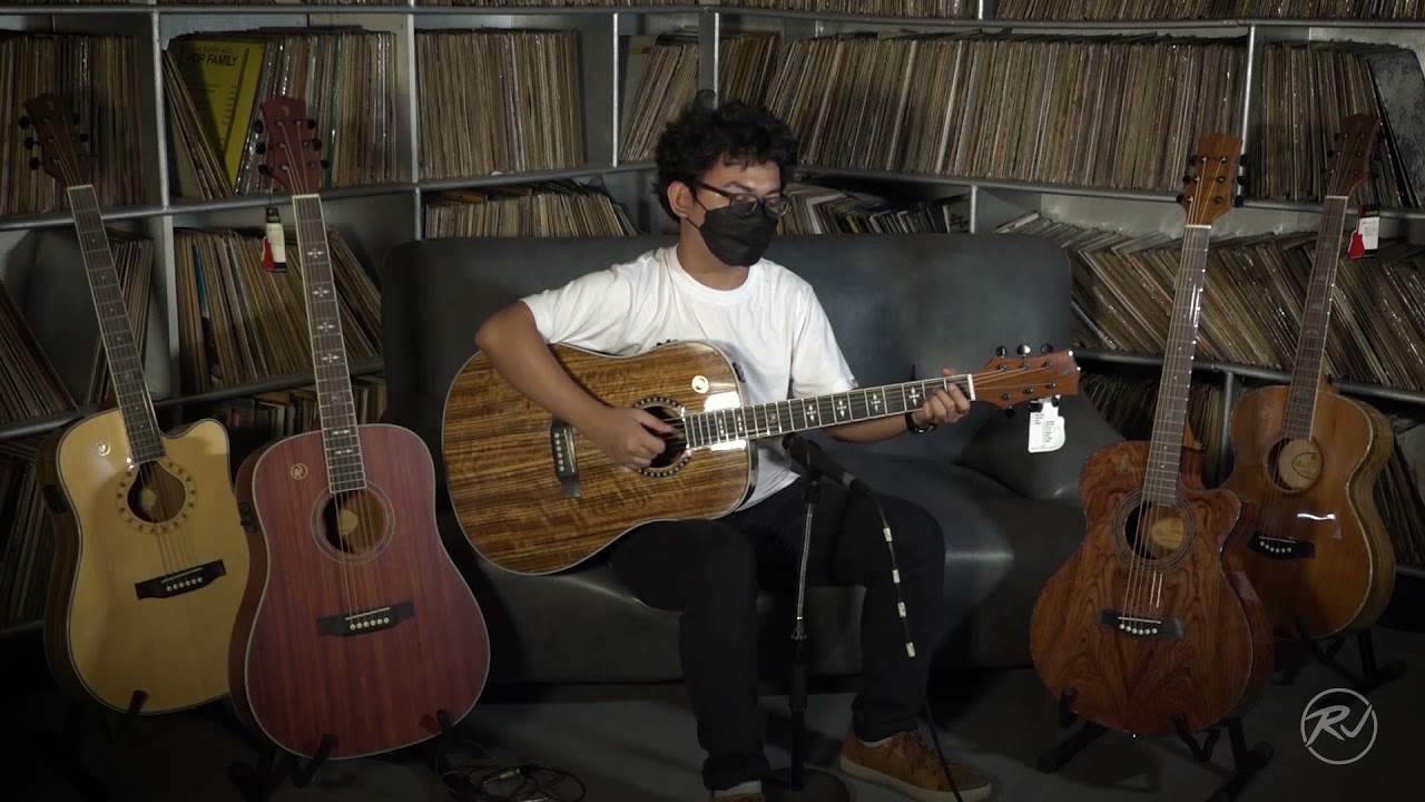 RJ Tone Check: RJ Walnut Premium Acoustic Guitar