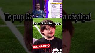 Te pup Calinacho, City va câștiga fără emoții. Poate la anul terminați din nou pe 2. #premierleague