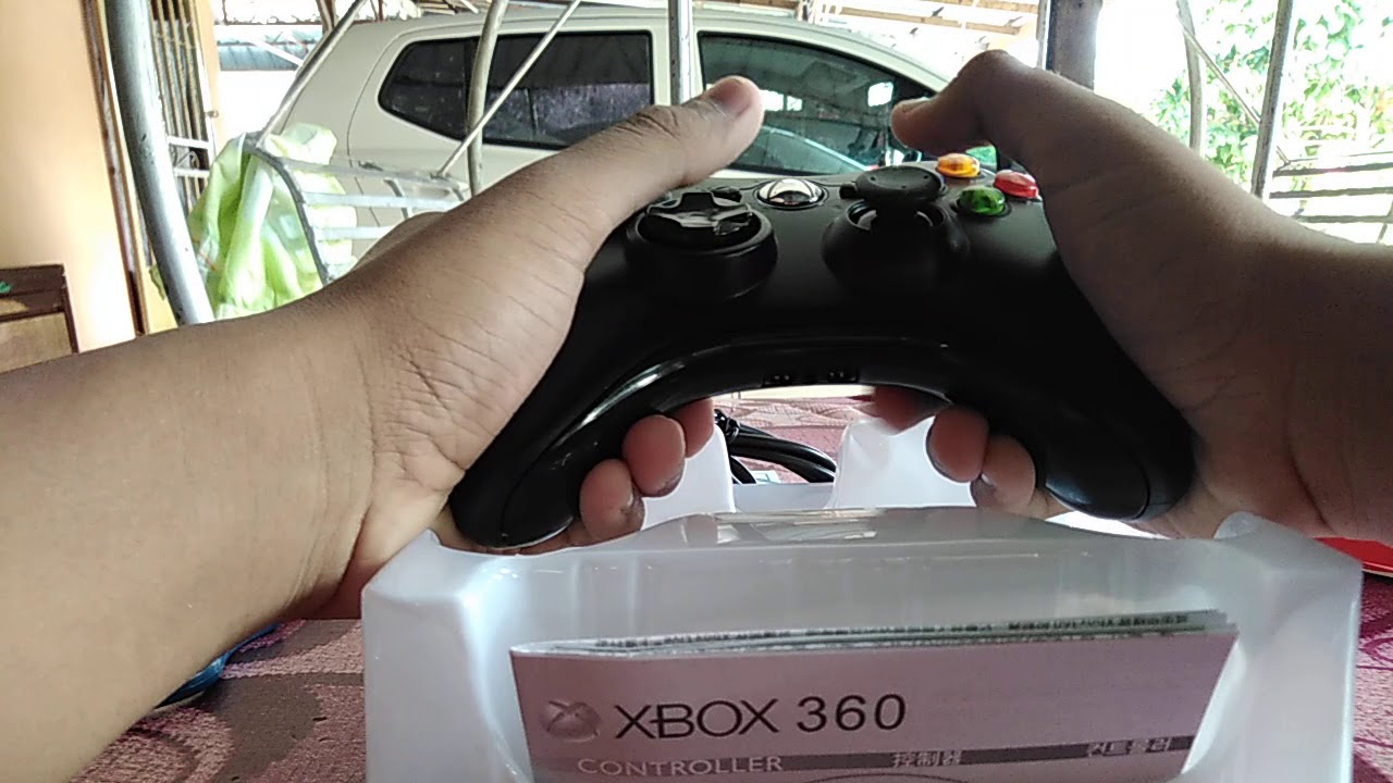 Xbox 360 Wired Controller Unboxing - YouTube