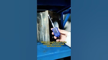 Linshang LS252D Leeb hardness tester measures mold steel hardness