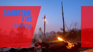 2018 Cranston Fire Time Lapse / Pyrocumulus Clouds in 4K