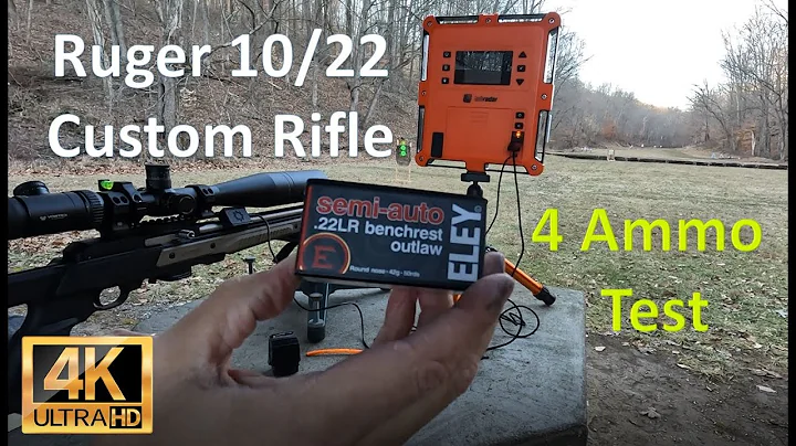 Green Mountain 24in Ruger 10 22 Epic Ammo Test  #22lr #rifle #build #ruger  #custom #diy